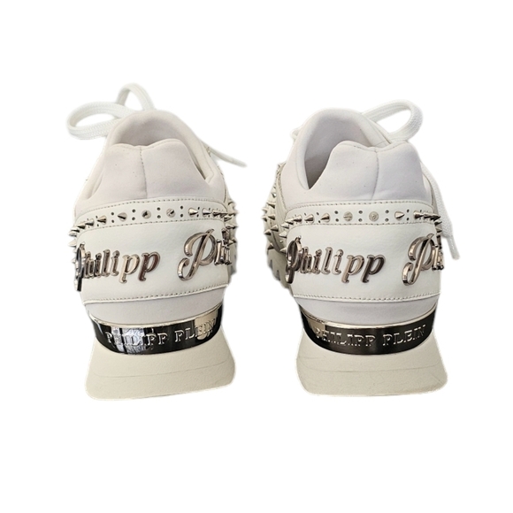 Philippe Plein sneakers with the spikes,leather,mesh, removable insole.Unisex 38 - Picture 7 of 9